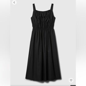 NWT Gap corset dress in black - runs large